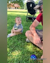 Funniest Baby React To Daddy Beatbox