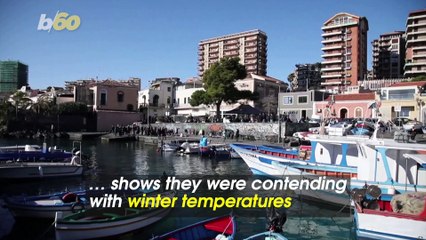 Thousands of Europeans Plunge Into Icy Waters to Celebrate 2020