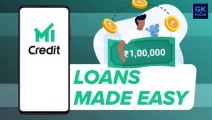 Mi Credit Loan 1 Lakh, MI Credit App, MI Credit Kya hai, Online Loan Apply kaise