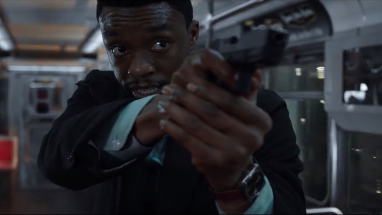 21 BRIDGES - subway chase - Chadwick Boseman Manhattan Lockdown