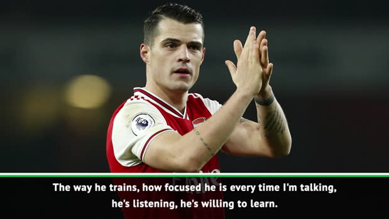 Xhaka has assured me he wants to stay - Arteta