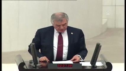 "Libya tezkeresi" TBMM Genel Kurulunda - CHP Genel Başkan Yardımcısı  Çeviköz (2)
