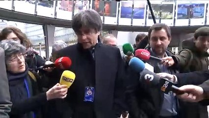 Bélgica suspende la euroorden contra Puigdemont y Comín