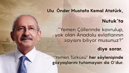 Kılıçdaroğlu'ndan Yemen türkülü ‘Libya’ videosu