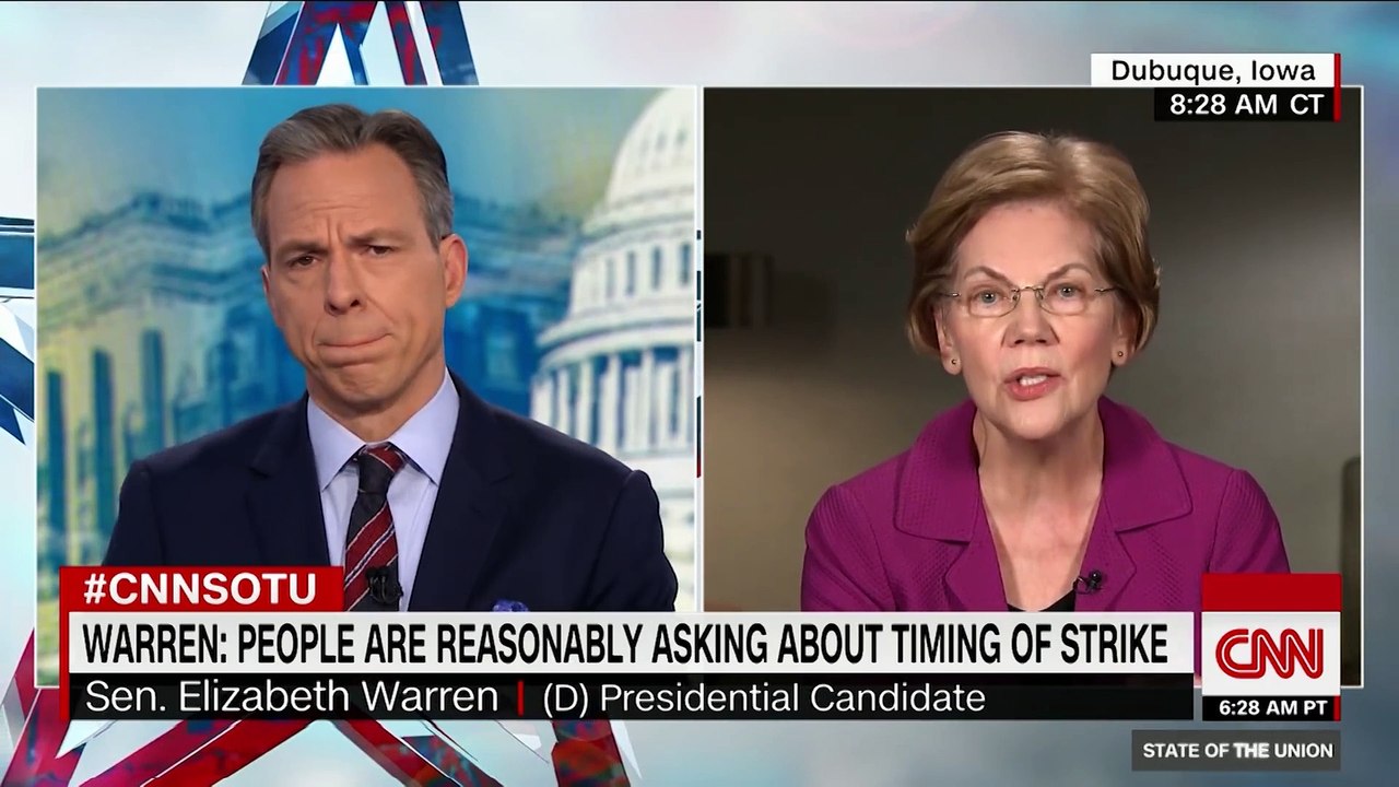 Warren: 'Reasonable' to ask if Trump killed Soleimani over impeachment