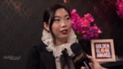 Awkwafina on the Golden Globes 2020 After Show