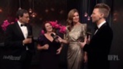 HFPA Members Katherine Tulich and Ramzy Malouki on the Golden Globes 2020 After Show