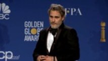 Joaquin Phoenix Talks Best Actor Win for 'Joker' Backstage at Golden Globes 2020