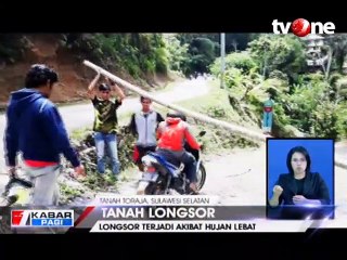 Longsor di Tana Toraja, Jalur 3 Desa Terputus