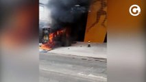 Gerador de energia de academia pega fogo em Cariacica