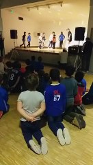 Le spectacle de Noël pour nos jeunes joueurs