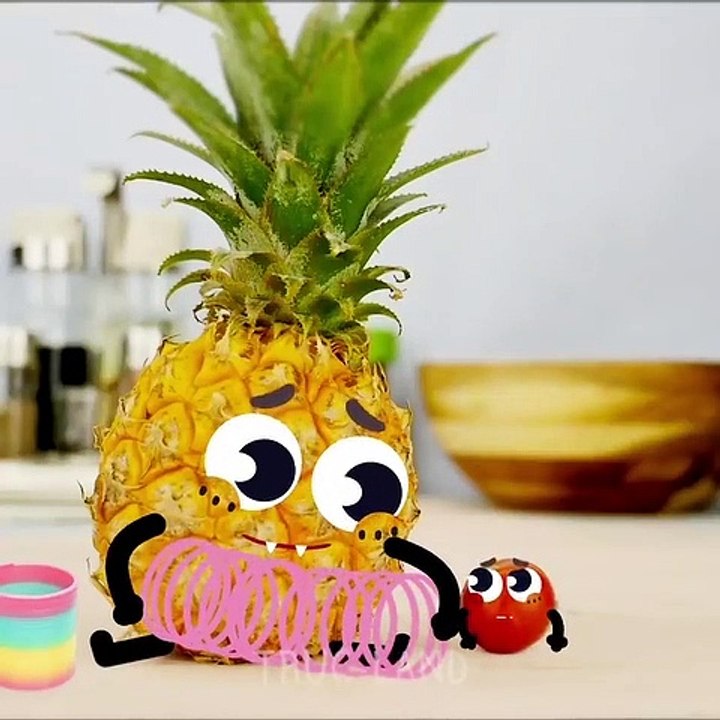 Une bataille amusante entre les fruits fous et les légumes cools – TRUC-LAND