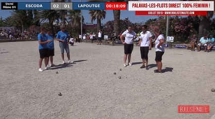 Les demi-finales de l'international de Palavas 2019