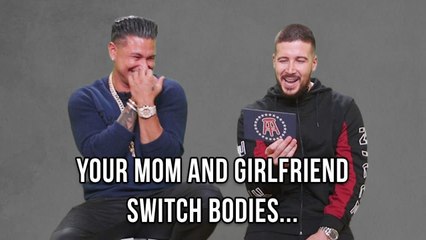Pauly D and Vinny From The Jersey Shore Face A New Diabolic Question On Answer The Internet