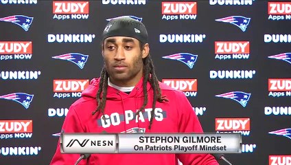 Stephon Gilmore On Patriots Playoff Mindset, Scouting The Titans
