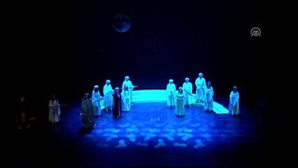 Cumhurbaşkanı Erdoğan 'Leyla ile Mecnun' tiyatro oyununu izledi