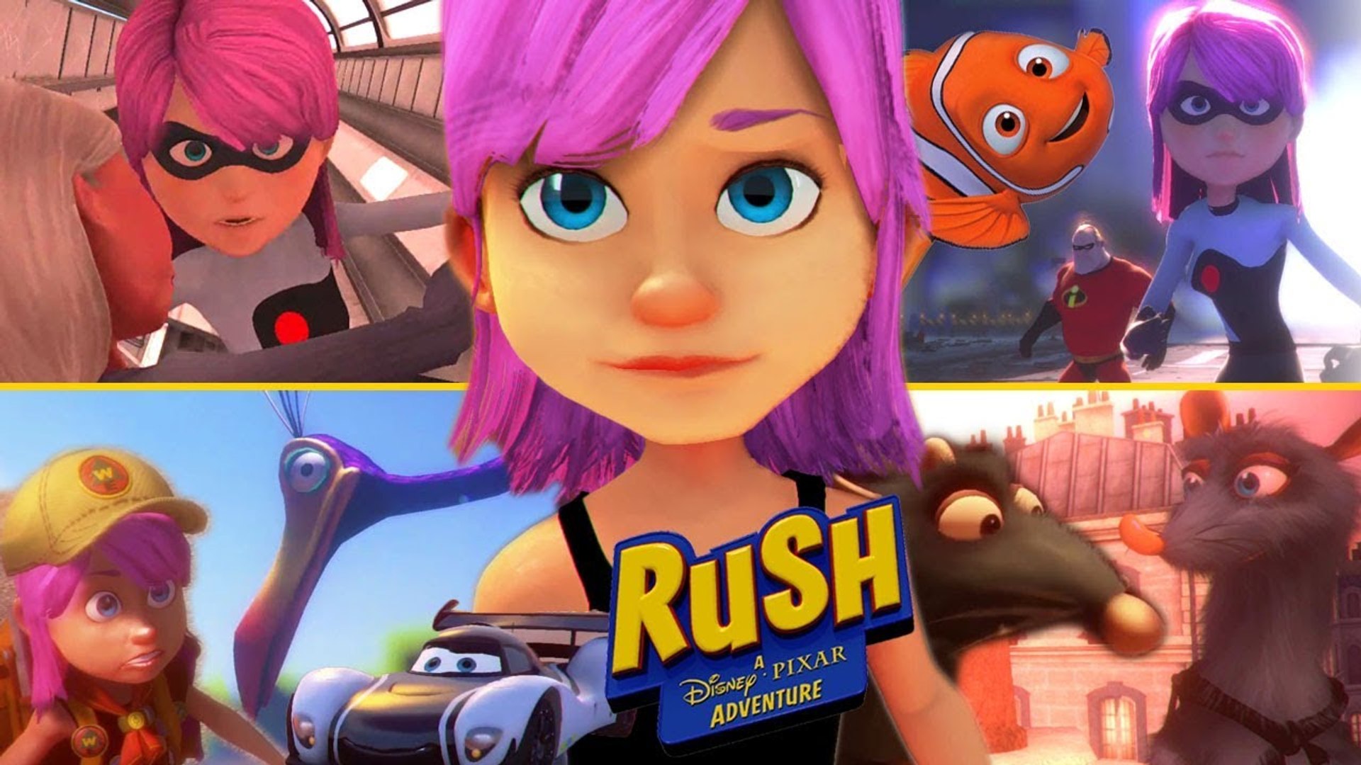 Rush- A Disney-Pixar Adventure All Cutscenes Full Game Movie (PC, X360,  XB1) - video Dailymotion