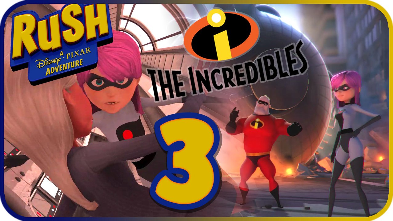 Rush- A Disney-Pixar Adventure Walkthrough Part 3 - The Incredibles (PC, X360, XB1)