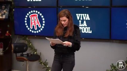 Last Year The Stoolies Raised $115K For The Family Of Fallen Firefighter Michael Davidson — Erika Read The Thank You Letter From His Wife At Our Year End Meeting