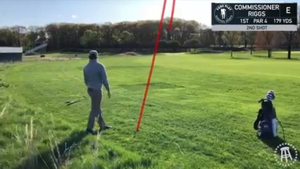 Fore Play Plays The First Hole At Bethpage Black