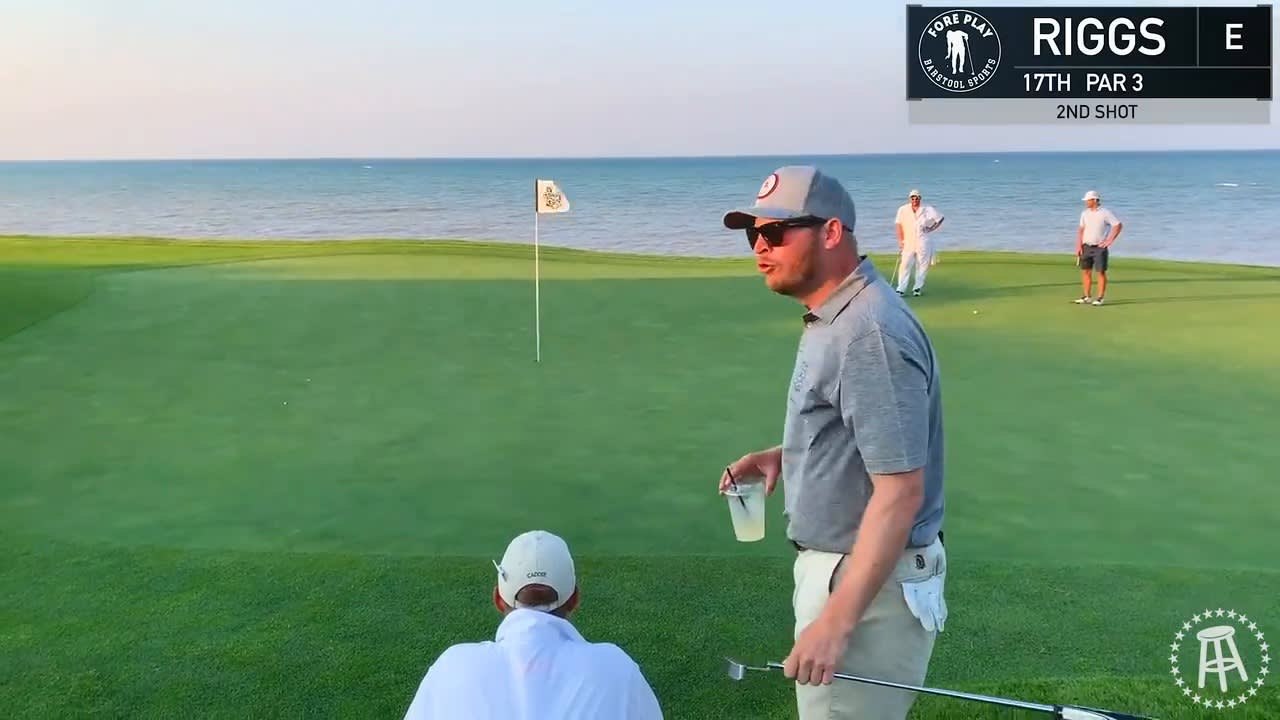 Riggs vs Whistling Straits 17th Hole (Kohler, Wisconsin)
