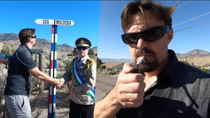 A Country in the Middle of Nevada | Whoa That's Weird