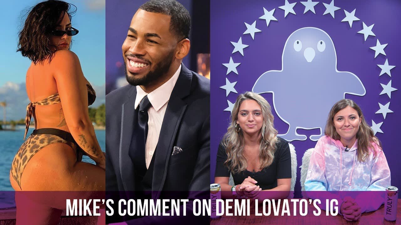 Demi Lovato's empowering IG post caught the attention of Mike from The Bachelorette
