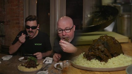 Whoa Thats Weird: Smoked Goats Neck Feat Large