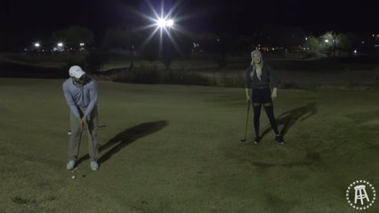 Riggs vs Paige Spiranac on the Las Vegas Strip