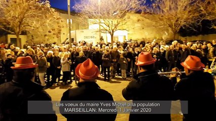 MARSEILLAN - Les voeux du maire Yves Michel à la population