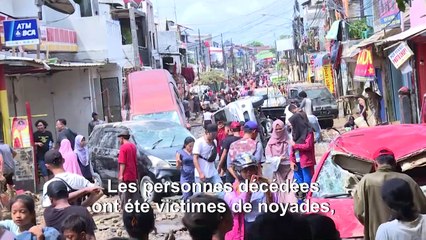 Inondations en Indonésie: le bilan s'élève à au moins 23 morts