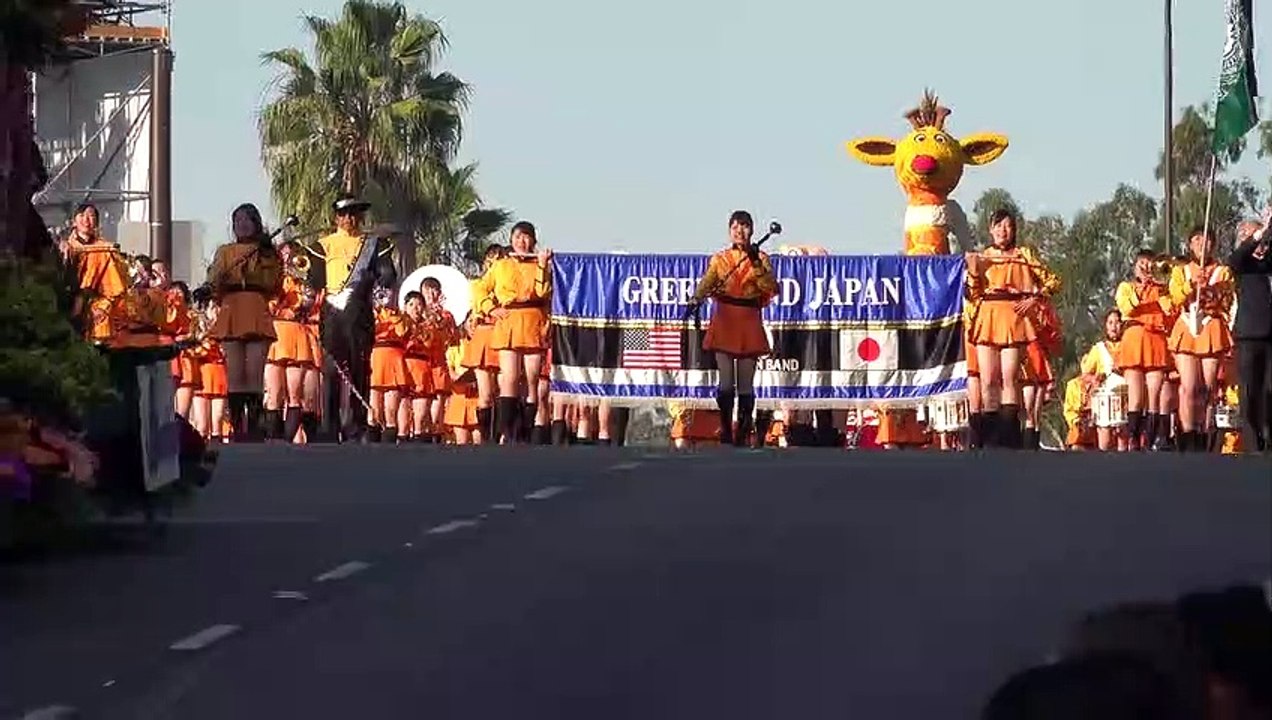 Kyoto Tachibana SHS Band - Rose Parade 2018 「FIRE BALL」 京都橘高校吹奏楽部
