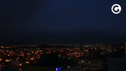 Internautas registram relâmpagos na Grande Vitória
