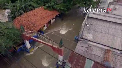 Ini Pantauan Banjir Ciledug Indah dari Udara