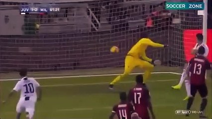 La Juventus gana la Supercopa gracias a este impresionante gol de cabeza de Cristiano contra el Milan