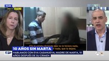 Marta del Castillo: el periodista Nacho Abad se emociona hasta las lágrimas al escuchar a  la madre de la chica asesinada