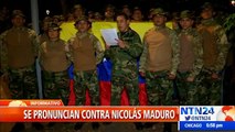 Un grupo de militares venezolanos en Colombia levanta la voz contra la dictadura de Nicolás Maduro