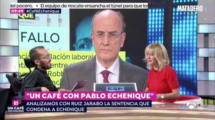 Echenique se lleva un rapapolvo descomunal