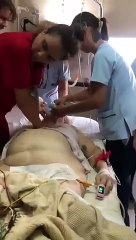Médico borracho durante una emergencia de hospital
