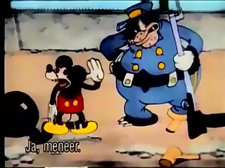 Mickey Mouse - The Chain Gang 1930  HD (colorized)