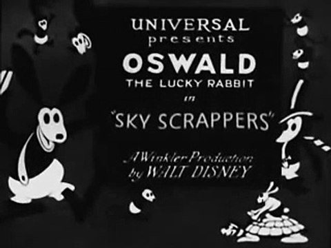 Sky Scrappers Oswald The lucky Rabbit cartoon