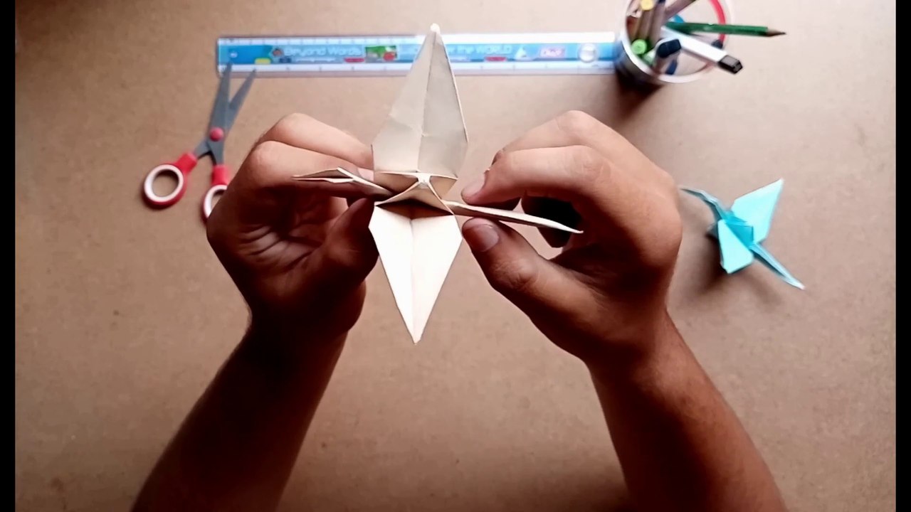 || How to make a Paper Crane || Origami || full tutorial || step by step