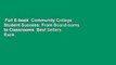 Full E-book  Community College Student Success: From Boardrooms to Classrooms  Best Sellers Rank