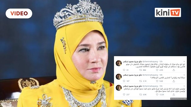 Permaisuri Agong guna tulisan Jawi di Twitter