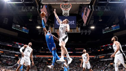 GAME RECAP: Thunder 109, Spurs 103