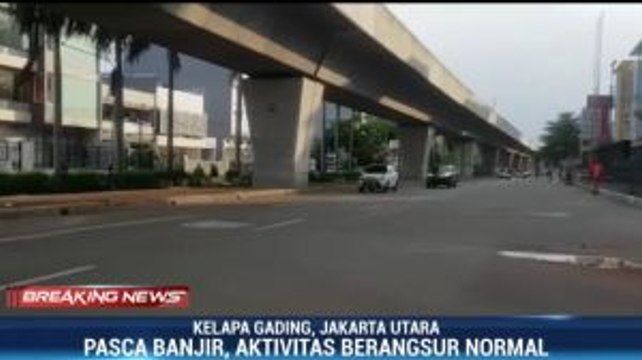Sejumlah Ruas di Kelapa Gading Sudah Bisa Dilalui Kendaraan
