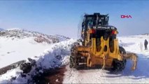 Siirt'te kardan kapanan 32 köy yolu ulaşıma açıldı