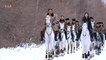North Korean TV broadcasts video of Kim on horseback in winter snows