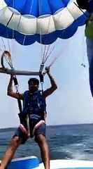 Funny Paragliding With Friends in goa