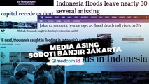 Banjir Jakarta Tarik Perhatian Media Asing